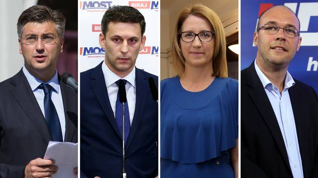 Plenković, Petrov, Maletić i  Stier bit će u vrhu nove vlade?