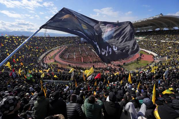Funeral of former Hezbollah leader Hassan Nasrallah