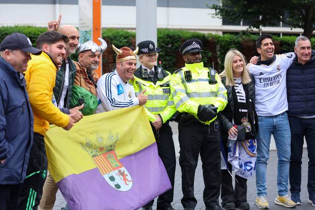 Atmosfera u Londonu uoči finala UEFA Lige prvaka između Real Madrida i Borussie Dortmund