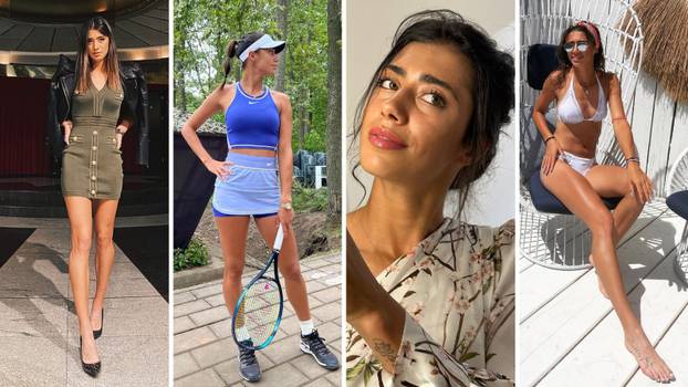 FOTO Kći srpske košarkaške legende ljubi zvijezdu Atletica i penje se prema teniskom vrhu