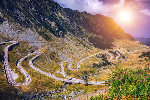 Transfagarasan highway, probably the most beautiful road in the 