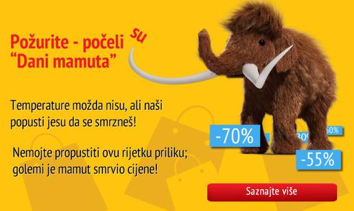 Počeli su ludi mamutski popusti koji dosežu i do vrtoglavih 70%