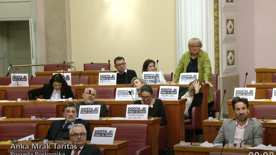 Više od 14 sati raspravljali su o svom raspuštanju. Ovako je u Saboru bilo u 5 sati ujutro