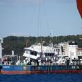 FOTO Evo kako izgleda potonuli turistički brod NP Brijuni: Dotegljen je u brodogradilište