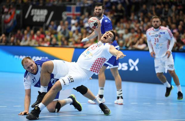 IHF Handball World Championship - Germany & Denmark 2019 - Group B - Iceland v Croatia