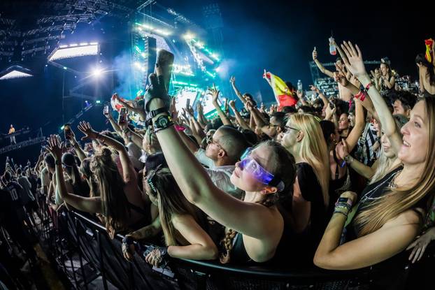 Split - Druga večer Ultra Europe Festivala, DJ Calvin Harris.