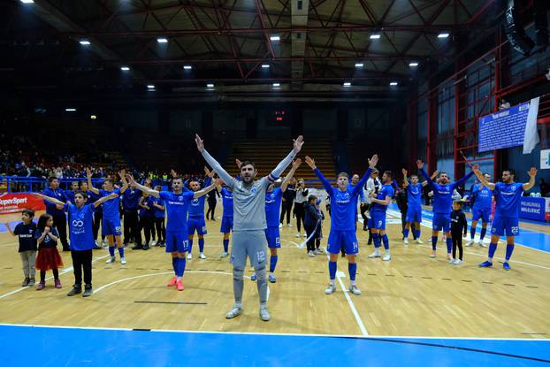 Zagreb: MNK Futsal Dinamo po prvi puta ugostio ekipu MNK Torcida