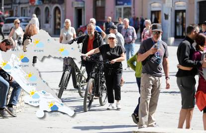 Za dio zemlje izdali narančasti alarm,  temperature idu do 27°C. Evo što nas čeka do kraja tjedna