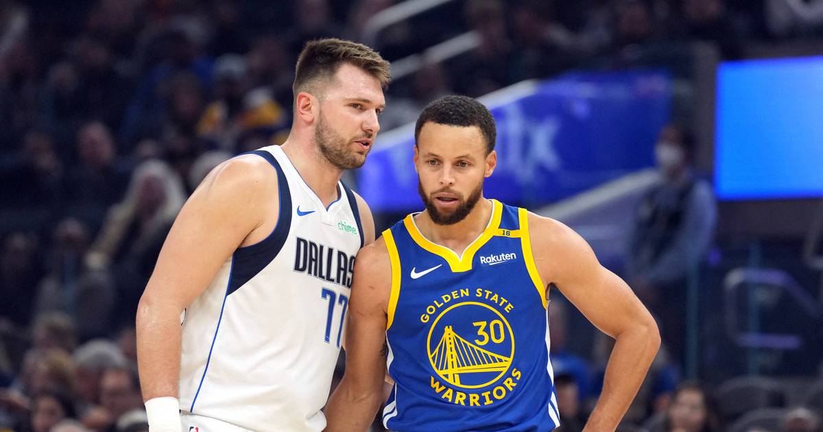 Great match between Dončić and Curry, the NBA record for the number of three-pointers in one game!