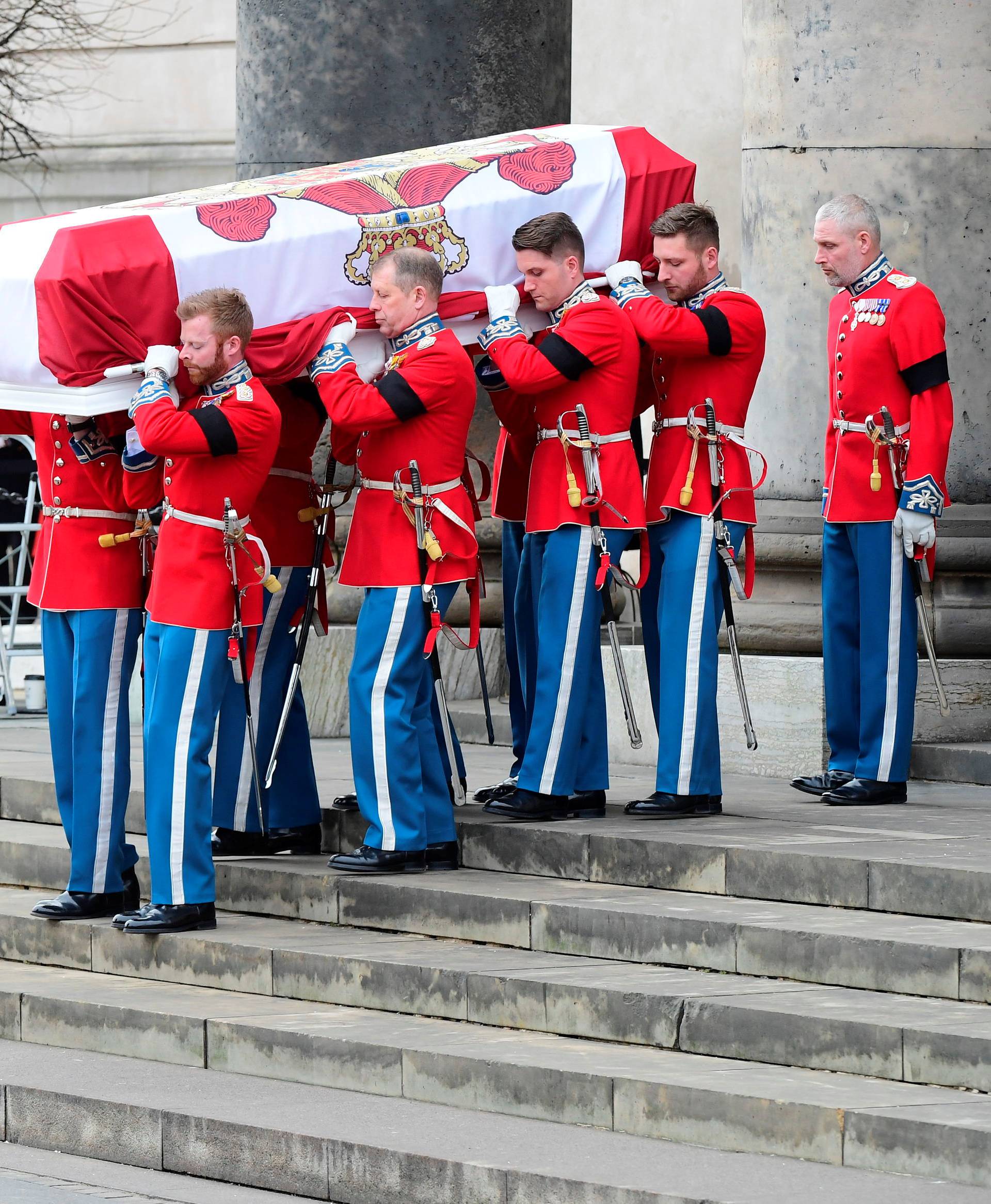 Prince Henrik's funeral in Copenhagen