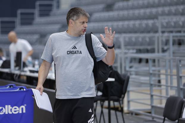 Osijek: Trening hrvatske ko&scaron;arka&scaron;ke reprezentacije