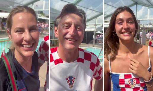 VIDEO Na utakmici 'vatrenih' i Modri&cacute;ev dvojnik! Portugalci ga opkolili: 'Ha, mogu mu biti otac'