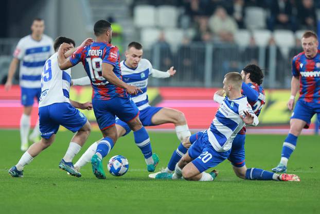 Osijek: U derbiju 21. kola SuperSport HNL-a Osijek i Hajduk odigrali 1:1