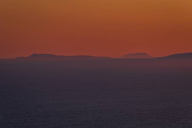 Vela Luka: Zalazak sunca