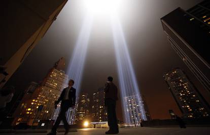 Počast žrtvama 11. rujna odali svjetlom: 'To je bio znak nade'