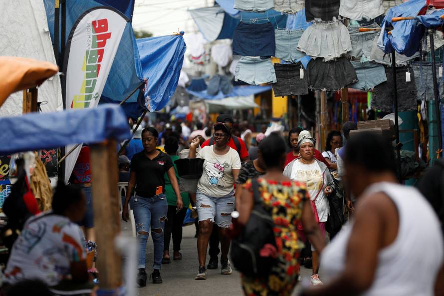Preparations ahead of Tropical Storm Melissa, in Kingston