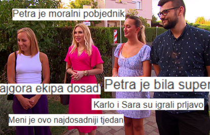 Je li Karlo zaslužio pobjedu u 'Večeri za 5'? Gledatelji: Igrao je prljavo! Petra je bila najbolja