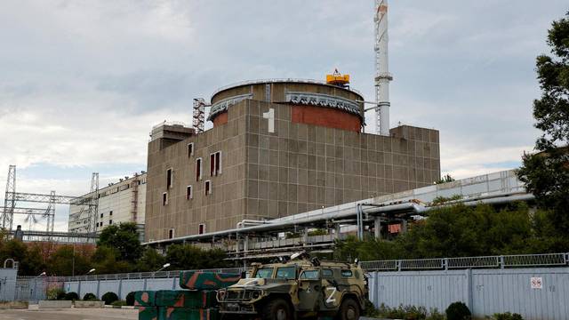 FILE PHOTO: FILE PHOTO: IAEA expert mission visits Zaporizhzhia Nuclear Power Plant