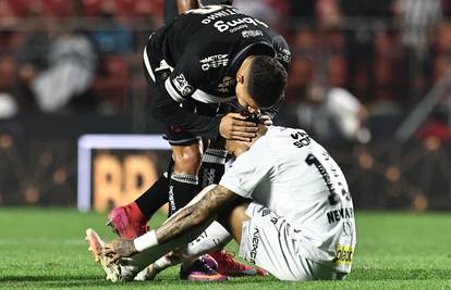 VIDEO Santos primio šest golova, Neymar plakao: 'Imate nas pravo vrijeđati i psovati'