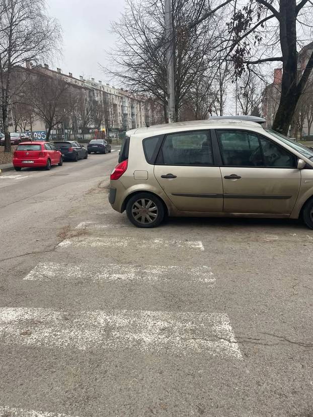 FOTO Tko to tamo pjeva, ups... parkira. Ovako to Hrvati rade, neki uzmu mjesto i invalidima...