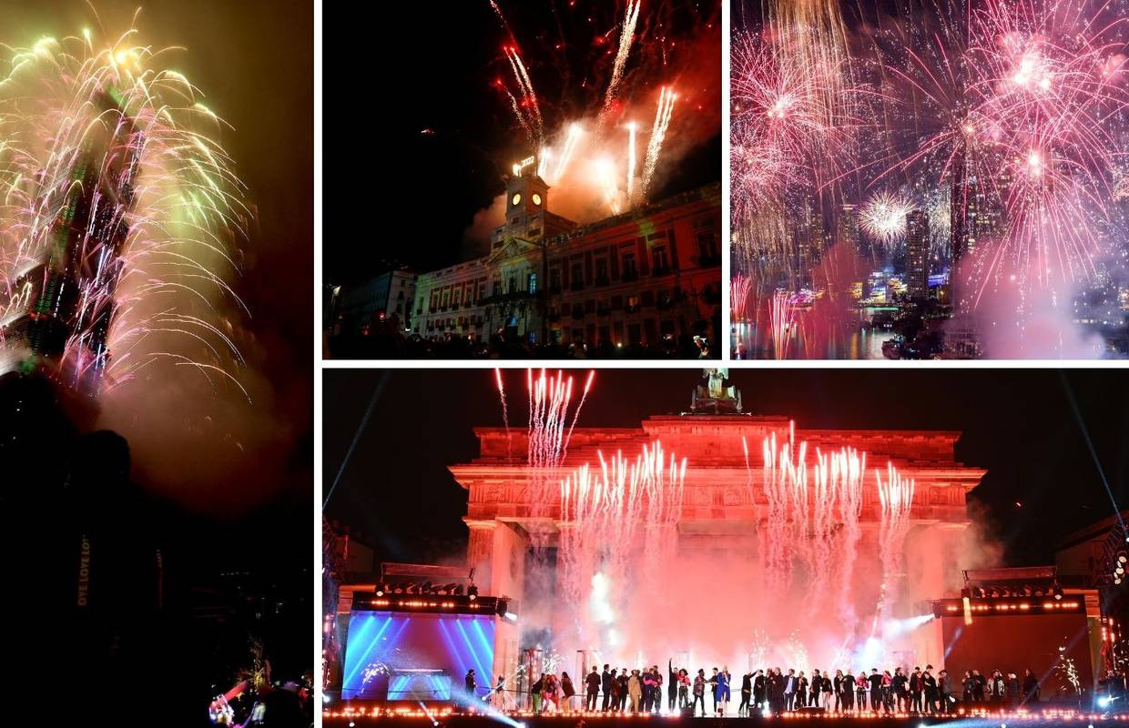 Spektakl u Dubaiju, slavlje u Moskvi, Madrid i Berlin Novu dočekali velikim vatrometima