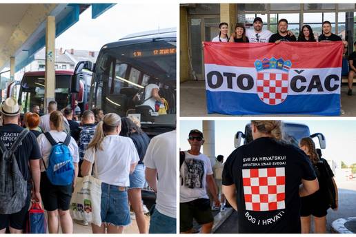 FOTO Zadar, Otočac, Čakovec... stižu krcati busevi na koncert