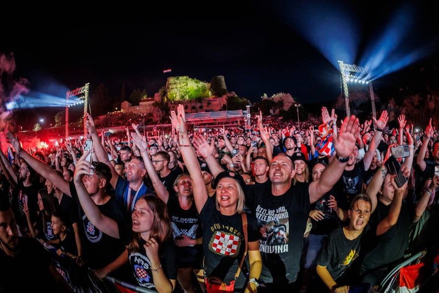 Koncert Marka Perkovića Thompsona u Imotskom