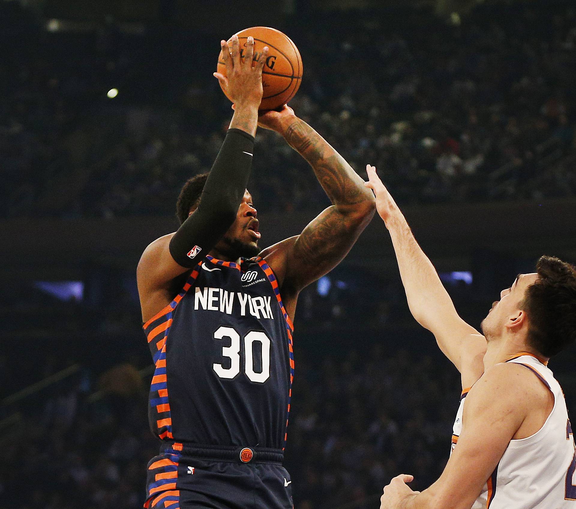 NBA: Phoenix Suns at New York Knicks