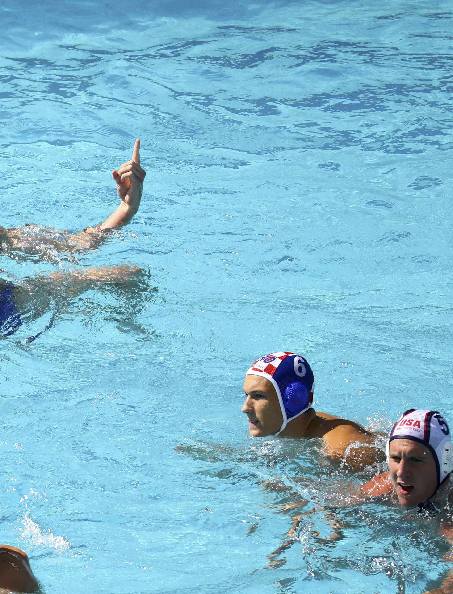 Water Polo - Men's Preliminary Round - Group B USA v Croatia