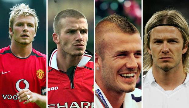 FOTO David Beckham frizurama je diktirao trendove: Pogledajte kako se mijenjao kroz karijeru
