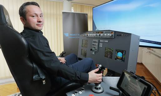 'Na našem simulatoru leta smo kao pravi piloti Airbusa A320'