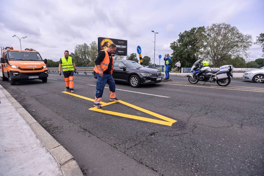 Zagreb: Počeli radovi na Mostu slobode, trajat će tri mjeseca
