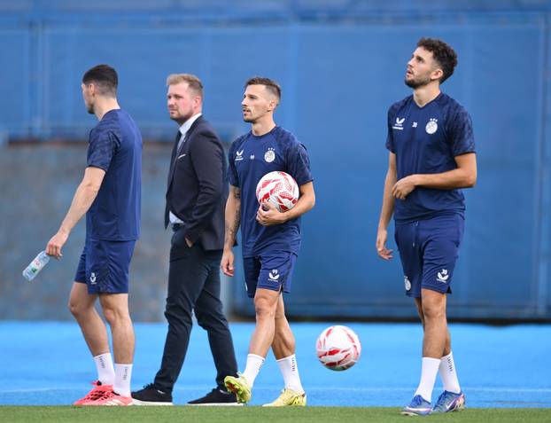 Zagreb: Trening igrača Dinama 