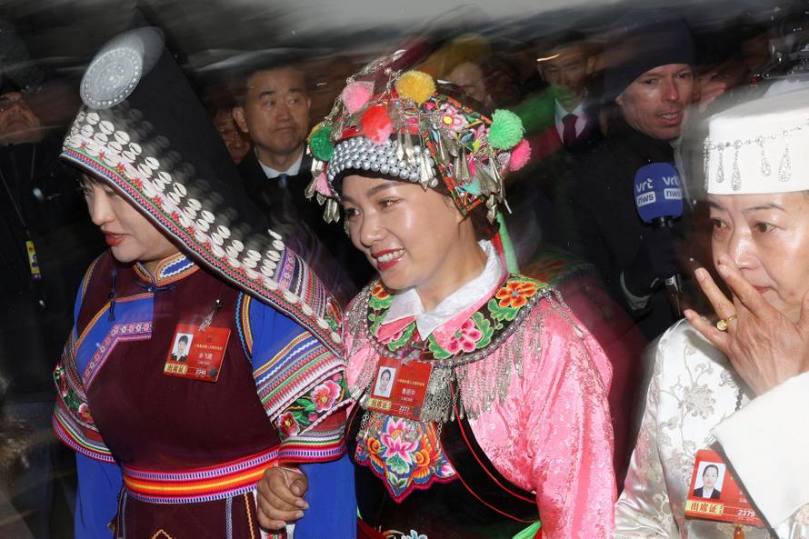 China's NPC opening session at the Great Hall of the People, in Beijing