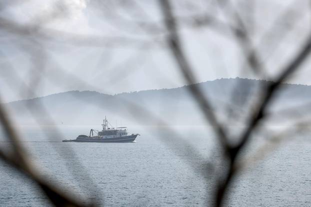 Zadar: Magla na moru