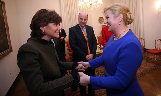 Kolinda Grabar Kitarovic odrzala bilateralne sastanke
