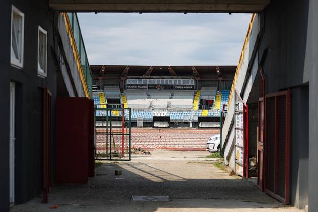 Radovi na Gradskom stadionu u Velikoj Gorici