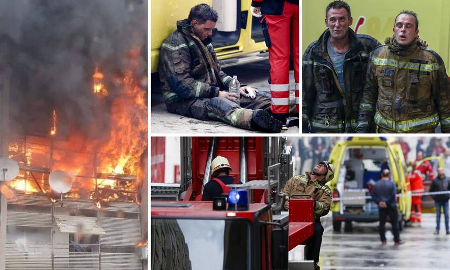 Buktinja u Splitu: Izgorjeli stanovi, petero ozlijeđenih