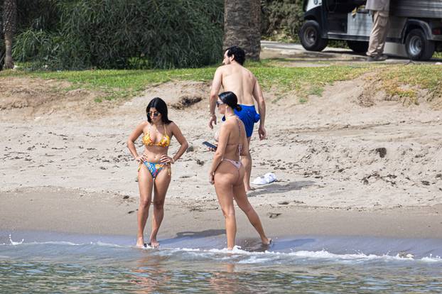 EXCLUSIVE: World Cup's Sexiest Fan Ivana Knoll Enjoys A Day At The Beach In Marbella