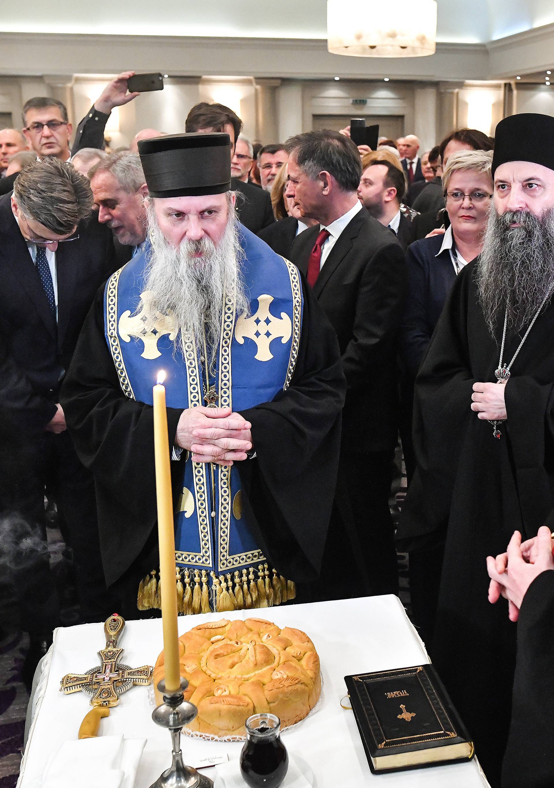 Zagreb: Srpsko narodno vijeÄe organiziralo je prijem u povodu proslave pravoslavnog BoÅ¾iÄa