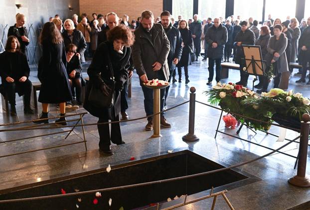 Zagreb: Posljednji ispraćaj glumca Jasmina Telalovića