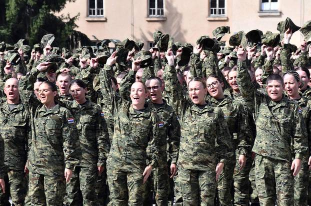 Požega: Svečana prisega ročnika na temeljnom vojnom osposobljavanju
