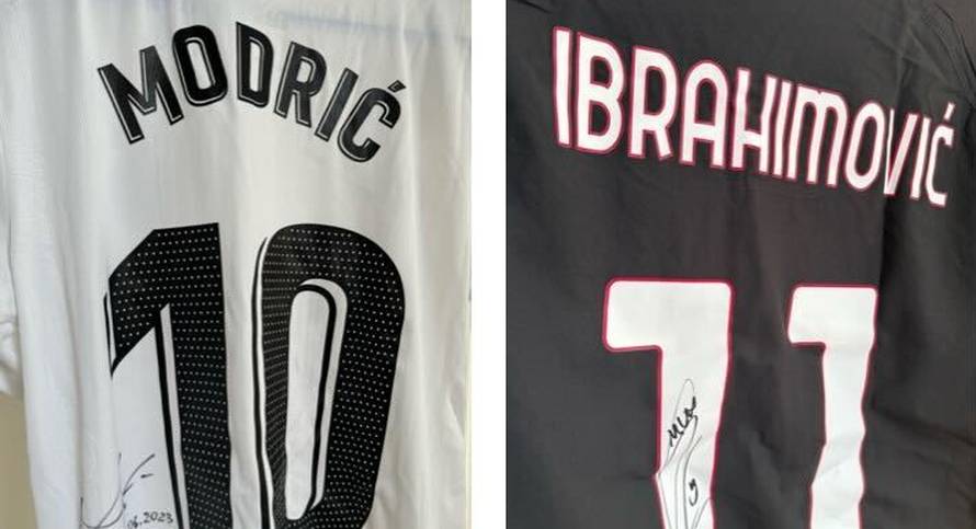 Modrićev, Livajin, Gvardiolov, Ibrahimovićev... Kupite dres i pomozite radu humanitaraca