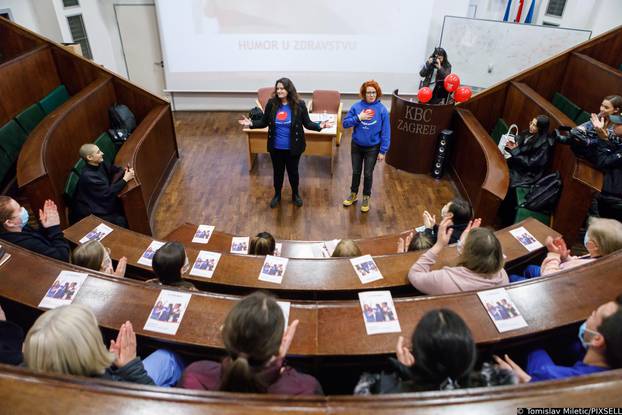 Zagreb: Konferencija za medije udruge Crveni nosovi klaunovidoktori