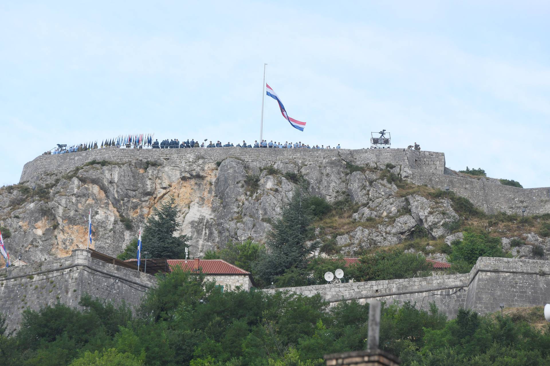 Knin: Tvrđava dan uoči proslave Oluje 