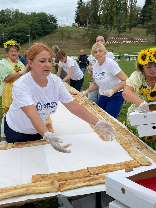 Hrvati oborili rekord: 'Imamo najdužu štrudlu na svijetu!'