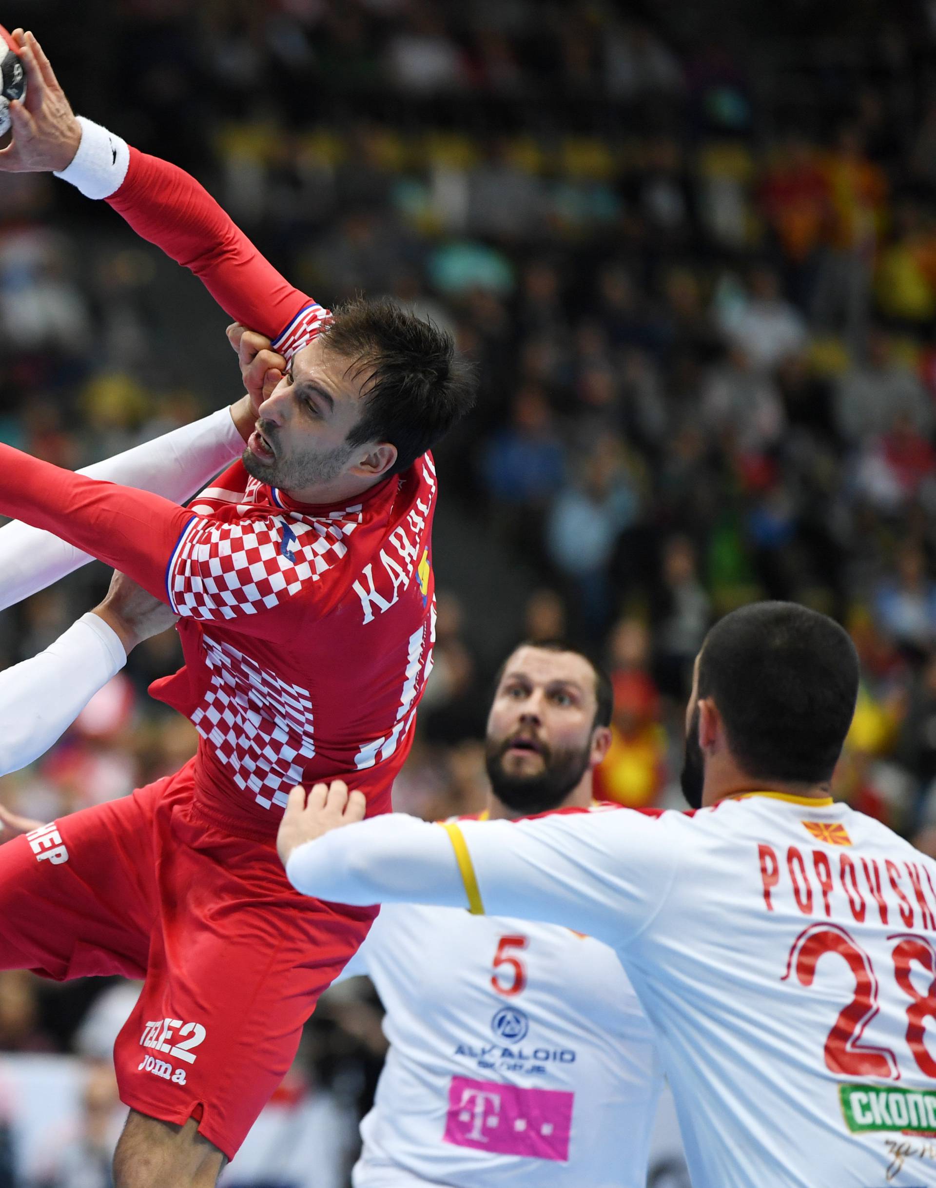 IHF Handball World Championship - Germany & Denmark 2019 - Group B - Croatia v Macedonia