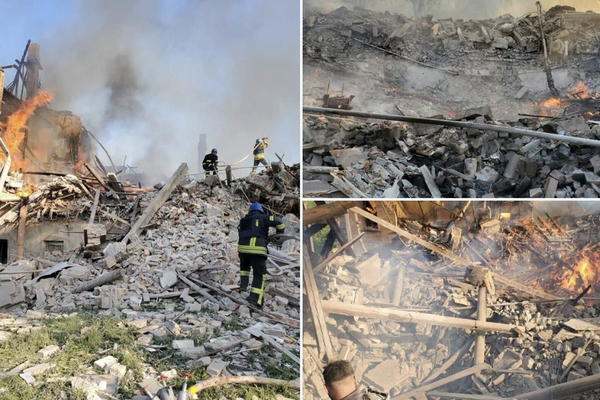 Ukrajinski guverner: Rusko bombardiranje ukrajinske škole ubilo dvoje, 60 pod ruševinama