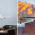 VIDEO Objavili prvu snimku pada putni&ccaron;kog aviona u Indiji, vidi se golema eksplozija