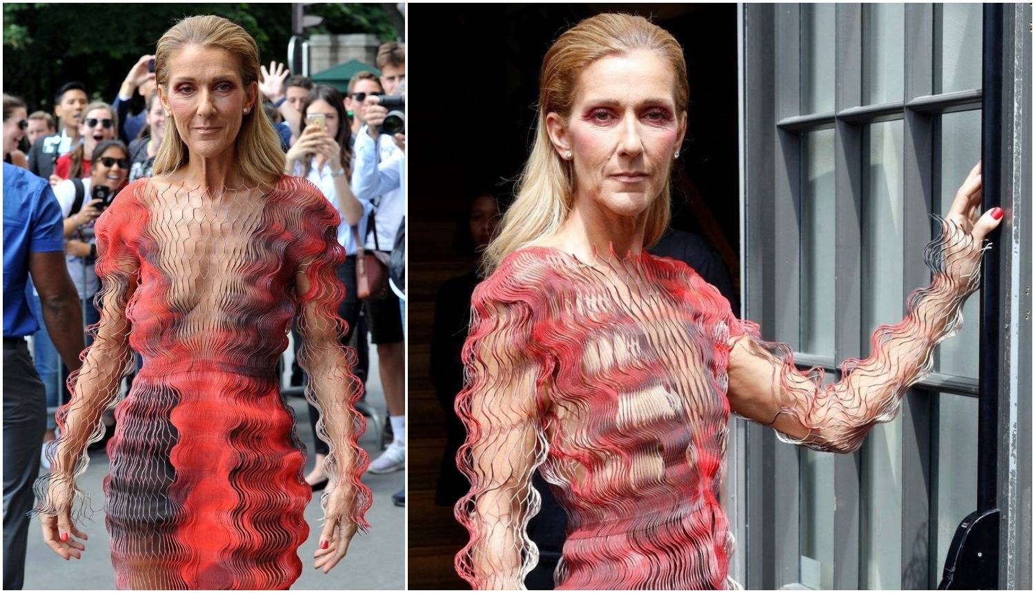 Celine Dion zgrozila izgledom u mrežastoj haljini: 'Ispuhala se'